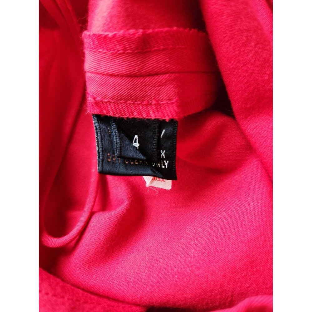 Ralph Lauren Women's Size 4 Red Pencil Skirt - Picture 5 of 5
